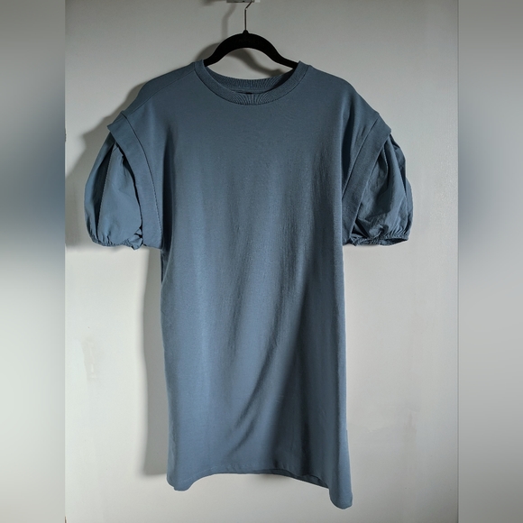 Tiffosi Puff Sleeve Dress - Picture 1 of 2